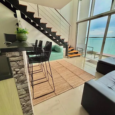 Duplex Piso 34 Frente Al Mar Apartment Cartagena Exterior photo